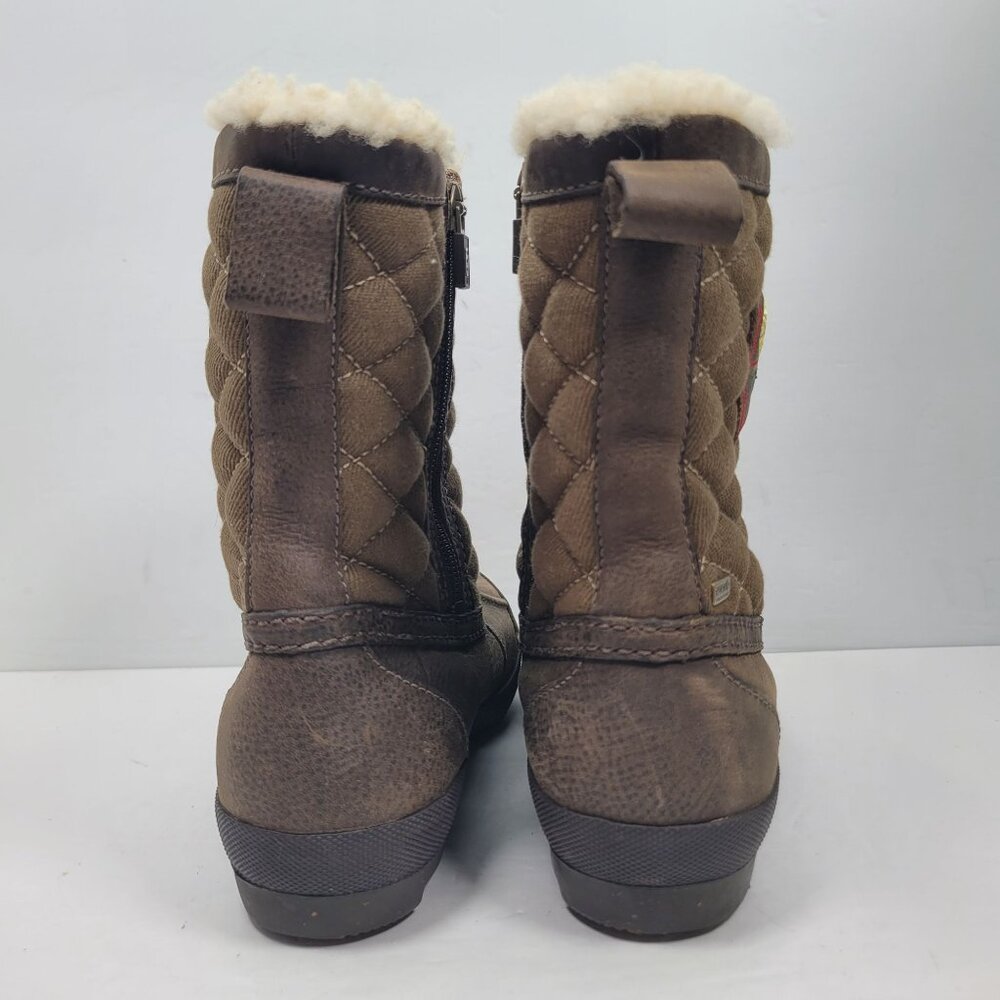 UGG Women's Brown Bellegarde Winter Rain Boots S/N 1001731 US Size 8 - Picture 4 of 11